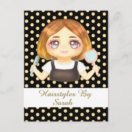 サロンヘアスタイリスト ポストカード