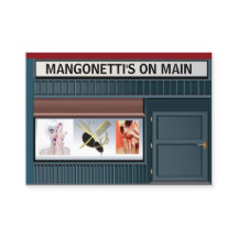 サロンヘア&爪、 ネイル名刺