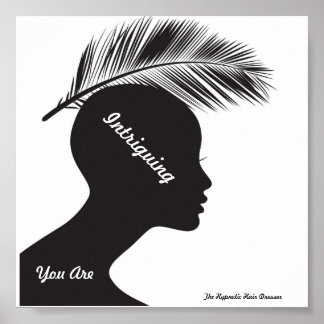 サロンポスタープライミング言葉催眠ヘアドレッサー ポスター