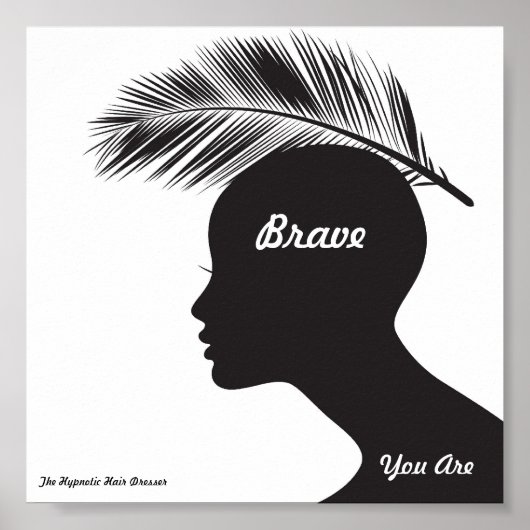 サロンポスタープライミング言葉催眠ヘアドレッサー ポスター (正面)