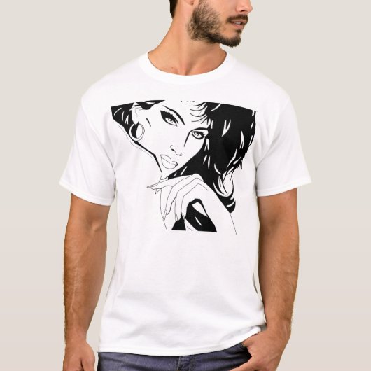 サロンポスターA Tシャツ (正面)