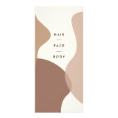 サロンミニマルサーモダンビス価格表 ラックカード (正面)