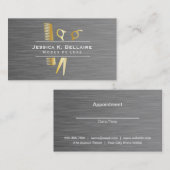 サロンモダンルクセ 予約カード (正面/裏面)