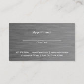 サロンモダンルクセ 予約カード (裏面)