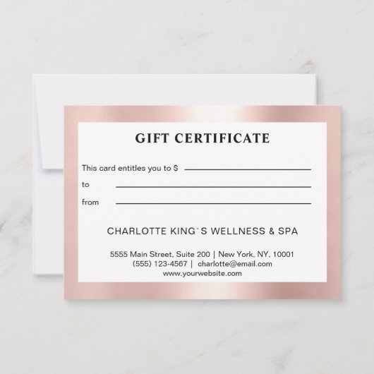 サロンモダンロセゴールド (裏面)