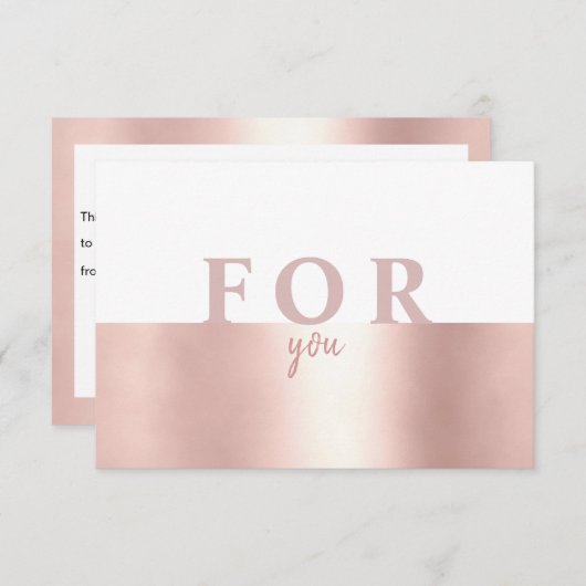 サロンモダンロセゴールド (正面/裏面)