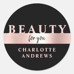 サロンモダンロセゴールド ラウンドシール