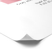 サロンモダン価格表ポスター ポスター (角)