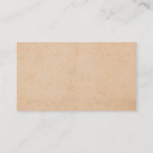 サロンヴィンテージブルーバラフローラアポイントメント 予約カード (裏面)