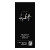 サロン価格リストサービスラックカード ラックカード (裏面)