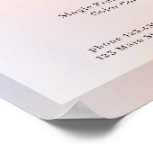 サロン価格表ポスター ポスター (角)