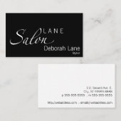 サロン優雅 名刺 (正面/裏面)