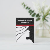 サロン名刺 予約カード (スタンド正面)