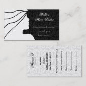 サロン名刺 予約カード (正面/裏面)