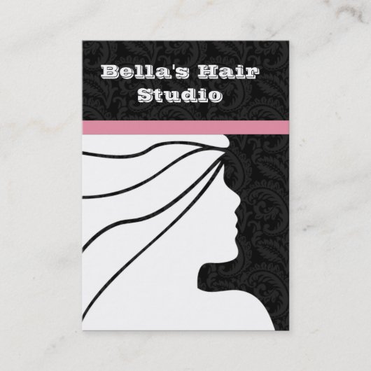 サロン名刺 予約カード (正面)