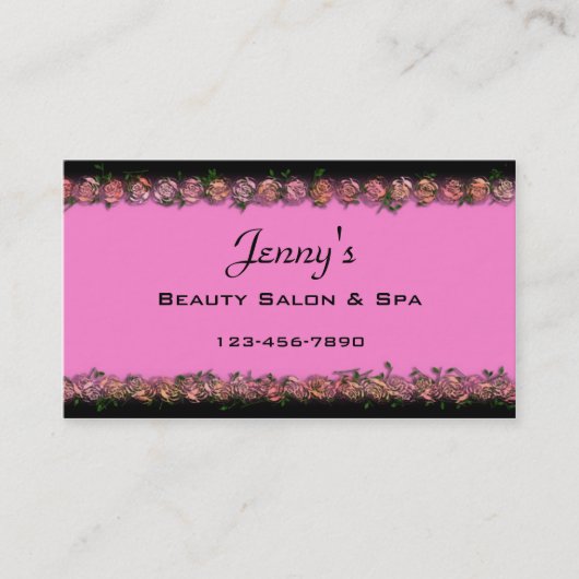 サロン名刺 名刺 (正面)