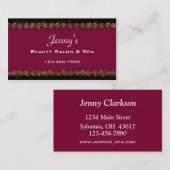 サロン名刺 名刺 (正面/裏面)