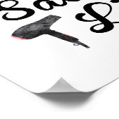 サロン寿命 ポスター (角)