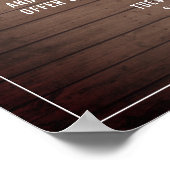 サロン理容師再開放安全素朴性 ポスター (角)