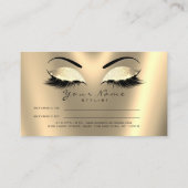 サロン紹介カードグリッターブラック金ゴールドラックスラッシュ 紹介カード (裏面)