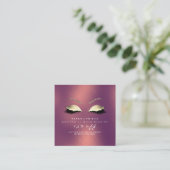 サロン紹介カードグリッター金ゴールド銅点滅 紹介カード (スタンド正面)