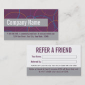 サロン紹介名刺 紹介カード (正面/裏面)