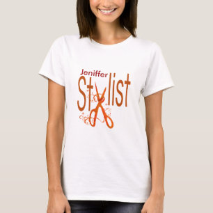 サロン美容師ユニフォームビジネス職業 Tシャツ