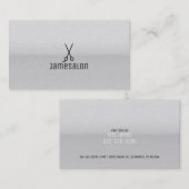 サロン鋏 名刺 (正面/裏面)