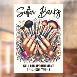 サロン ウィンドウサイン