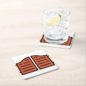 サロン スクエアペーパーコースター (インサイチュ)