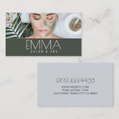 サロン&スパエステティシャン 名刺 (正面/裏面)