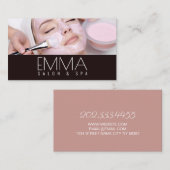 サロン&スパエステティシャン 名刺 (正面/裏面)