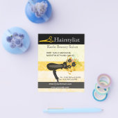 サロン&スパヘアスタイリスト チラシ (シングル)