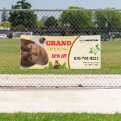 サロン＆スパ グランドオープンバナー 横断幕 (インサイチュ)