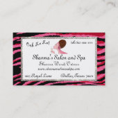 サロン/スパ/美しいDiva名刺 名刺 (正面)