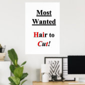サロン バーバーショップ ポスター ヘアカット セール 人気 (ホームオフィス)