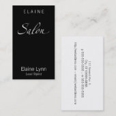 サロン 名刺 (正面/裏面)