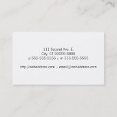 サロン 名刺 (裏面)