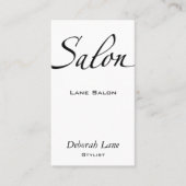 サロン 名刺 (正面)