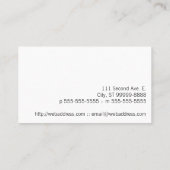 サロン 名刺 (裏面)