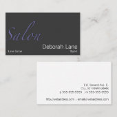 サロン 名刺 (正面/裏面)