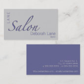 サロン 名刺 (正面/裏面)