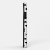 サロン&理容師ヘアドレッサーパターンカスタムの色 Case-Mate iPhoneケース (裏面/右)