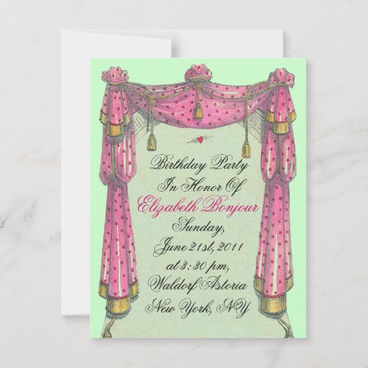 サロンXI ～招待状 招待状 (裏面)