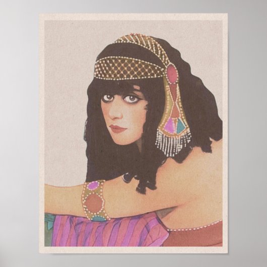 サローメ(1918) – 夜の魔女 ポスター (正面)