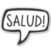 サロー！Breton Greeting Hello, Brittany, Brezhoneg シール (正面)