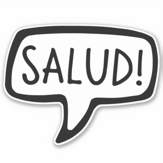 サロー！Breton Greeting Hello, Brittany, Brezhoneg シール (正面)