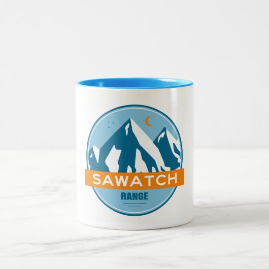 サワッチ山脈 コロラド州 ツートーンマグカップ (中央)