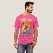 サワディータイ伝統的サクヤンタイツインタイガー Tシャツ (正面フル)