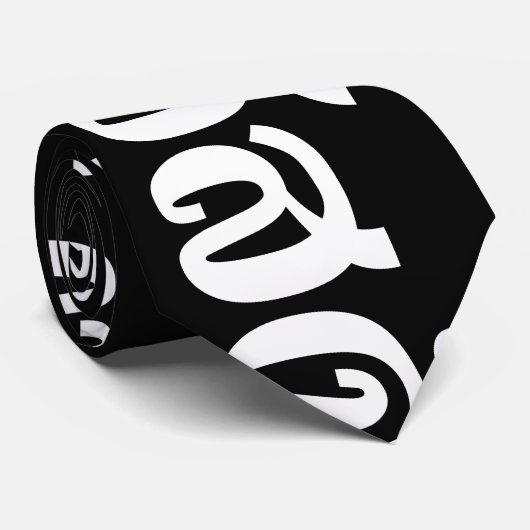 サワディー/こんにちは~タイ/タイ語文字 ネクタイ (ロール)